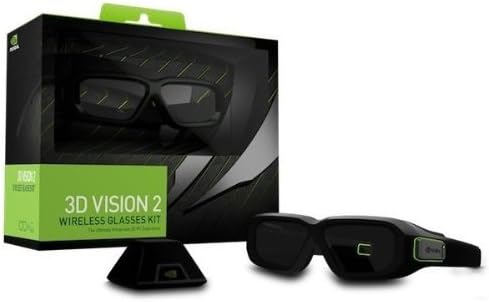 Nvidia 942-11431-0007-001 3D Látás2; Vezeték nélküli Szemüveg Készlet