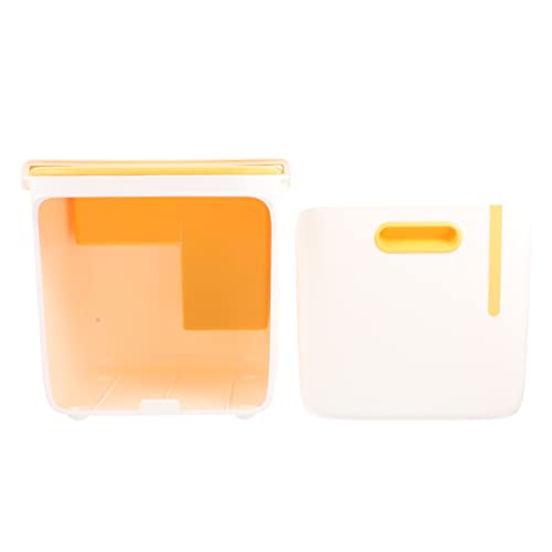 Alipis 2pcsbox Mini Háztartási Szemétbe Asztal Műanyag Tároló Távoli Sárgás Lehet, Fürdőszoba Konténer Asztal Szekrény/