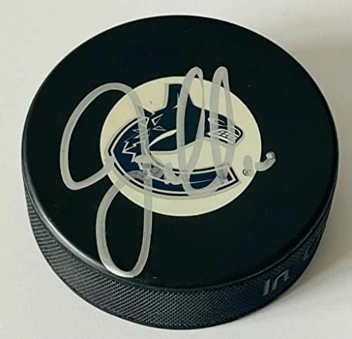 JEFF TAMBELLINI Aláírt VANCOUVER NHL Puck - 2011-es STANLEY KUPA - Dedikált NHL Korong