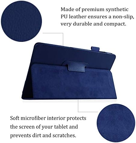 aon. 10.1 Tablet Tok (Modell: 100011886), PU Bőr védőtok [Család Esetben Gyerekeknek] a Multi-Angle Állni, Folio tok