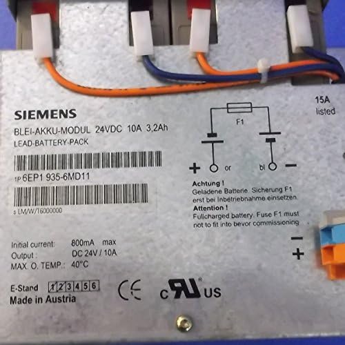 A Siemens - 6EP19356MD11 - Kiterjesztés UPS Akkumulátor 12N868, 12N869, 24V DC