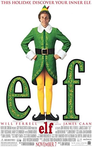 ELF - 27x40 Eredeti Film Poszter Egy Lapra WILL FERRELL-2003 Karácsonyi