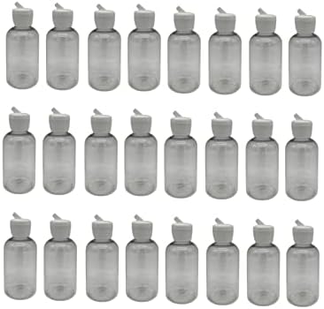 Természetes Gazdaságok 2 oz Tiszta Boston BPA MENTES Üveg - 24 Pack Üres utántölthető tartály - Illóolajok tisztítószerek
