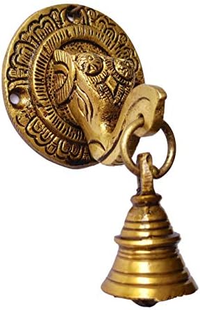Sárgaréz Ajtót Lóg Dekoratív Bell (Sárga) által Indiai Gyűjthető