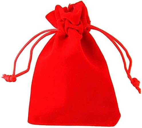 Vörös Bársony 5x5 cm Kb Potli Ajándék Tasak Bage Válogatott Színes Karácsonyra Diwali Húsvéti Szülinapi házassági Évforduló